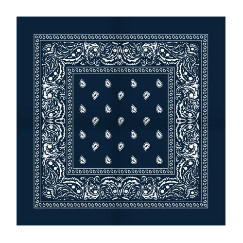 Bandana_55cmx55cm_Marine_Blue