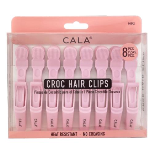 Cala_Croc_Hair_Clips_8Pcs_Pink_66242