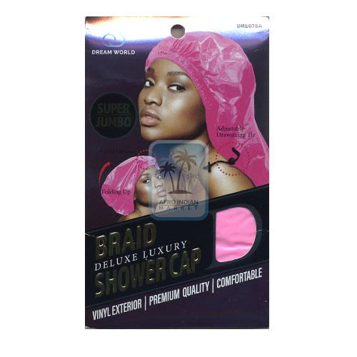 Dream_Super_Jumbo_Braid_Shower_Cap_No_DRE078A_Pink