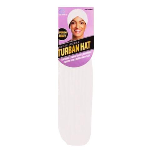 Dream_World_Turban_Hat_DRE106BW_White