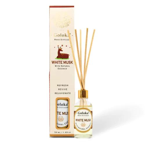 Goloka_Reed_Diffuser_50ml_White_Musk