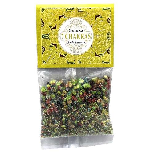 Goloka_Resin_Incense_7_Chakras_30gr