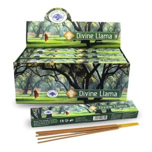 Green_Tree_Divine_Llama_Incense_Sticks_15gr