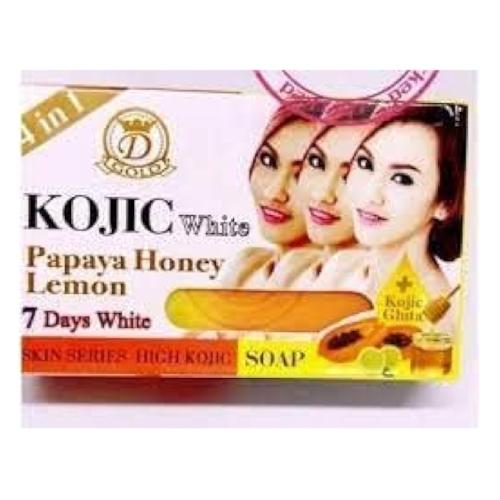 Kojic_White_Gluta_Papaya_Honey_Lemon_Soap_160gr