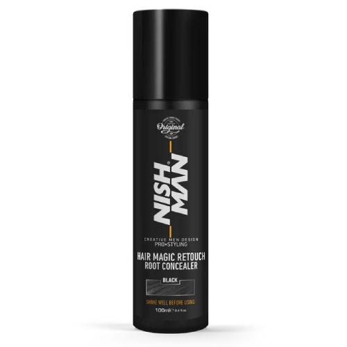 Nishman_Hair_Magic_Retouch_Root_Concealer_Black_100_ml