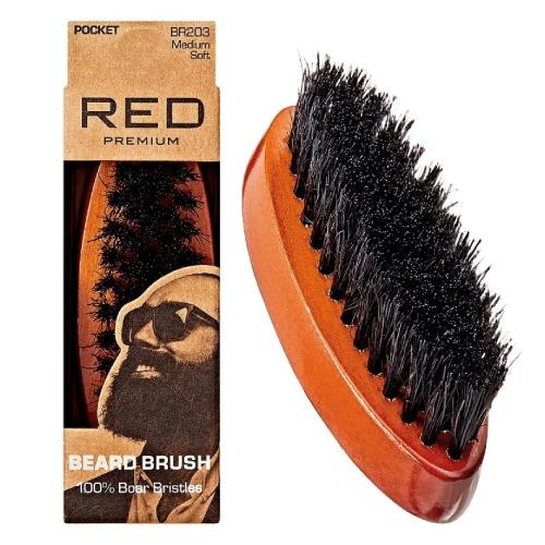 Red_By_Kiss_Beard_Brush_Medium_Soft_BR203_Pocket
