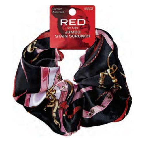 Red_By_Kiss_Jumbo_Satin_Scrunch_HSS03_Pattern_Pink