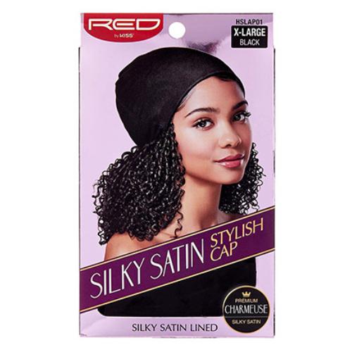 Red_By_Kiss_Satin_Stylish_Cap_X_Large_HSLAP01_BK