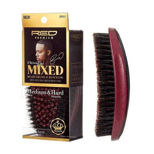 Red_Premium_Mixed_Curved_Palm_Brush_BR01