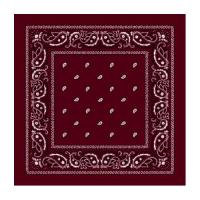 Bandana_55cmx55cm_Burgandy