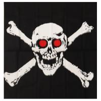 Bandana_55cmx55cm_White_Big_Skull