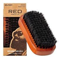 Red_By_Kiss_Beard_Brush_Medium_Soft_BR200_Military
