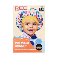 Red_By_Kiss_Toddler_Satin_Bonnet_BH06_Multi_Dots