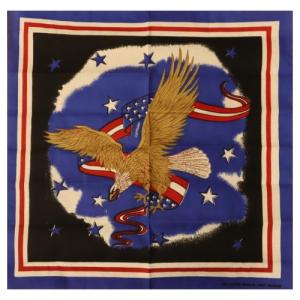 Bandana_55cmx55cm_U_S_A_Eagle_Blue_Red