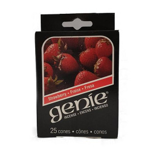 Genie_Strawberry_Incense_Cones