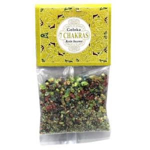 Goloka_Resin_Incense_7_Chakras_30gr