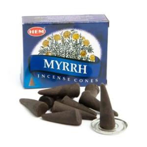 Hem_Myrrh_Incense_Cones