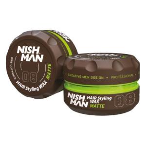 Nish_Man_Hair_Styling_Wax_150ml_No__8_Matte_Brown