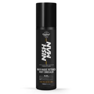 Nishman_Hair_Magic_Retouch_Root_Concealer_Black_100_ml