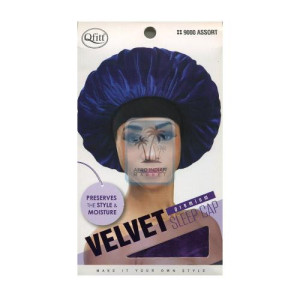 Qfitt_Velvet_Sleep_Cap_No__9000A_Purple