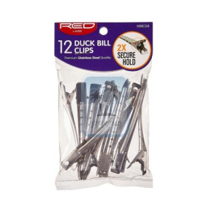 Red_By_Kiss_12_Duck_Bill_Clips_HMC04