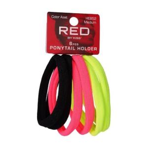 Red_By_Kiss_Ponytail_Holder_6pcs_HEB52_Assorted_Color