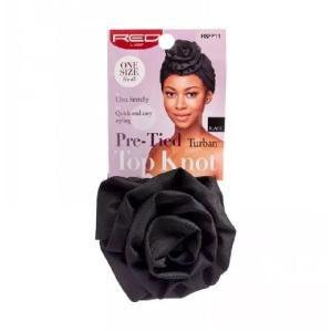 Red_By_Kiss_Pre_Tied_Turban_HSFP11_Black