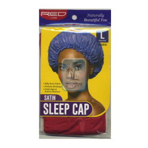 Red_By_Kiss_Satin_Sleep_Cap_Large_No__HSL01A_Red