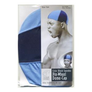 Titan_Sport_Pin_Wheel_Visor_Cap_no__1605_Navy_Sky_Blue